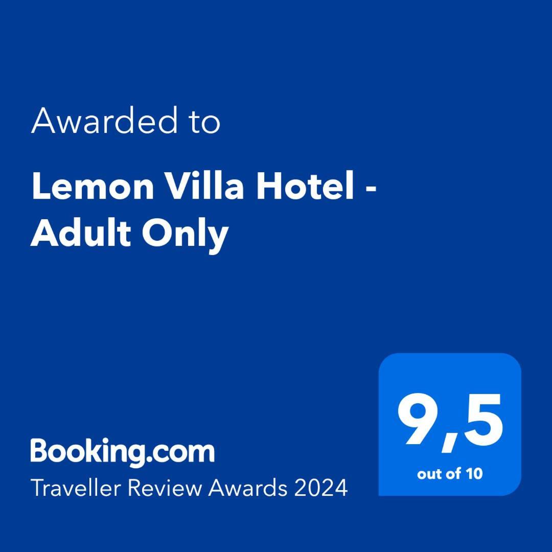 Lemon Villa Hotel - Adult Only Alanya Exterior photo